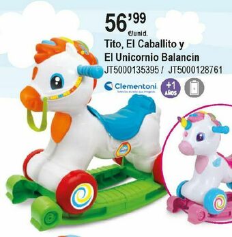 Disney Caballo balancín clementoni oferta