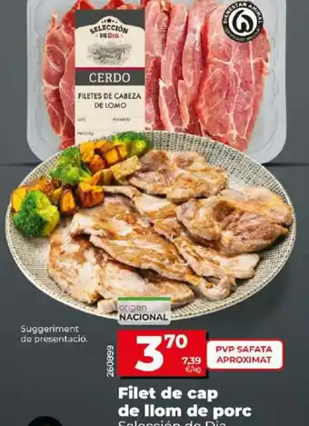 Maxi Dia Filet de cap de llom de porc oferta