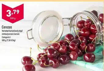 ALDI Cerezas oferta