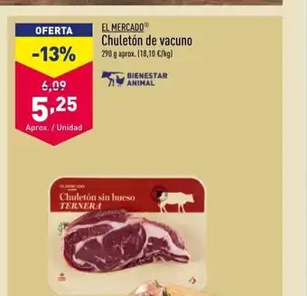 ALDI EL MERCADOⓇ Chuletón de vacuno oferta