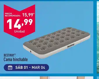 ALDI Bestway Cama hinchable oferta