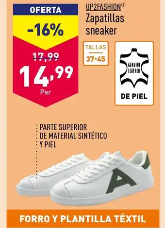 ALDI UP2FASHION® Zapatillas sneaker oferta