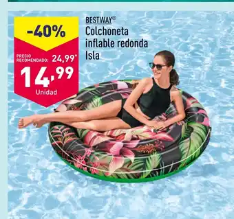 ALDI BESTWAYⓇ Colchoneta inflable redonda oferta