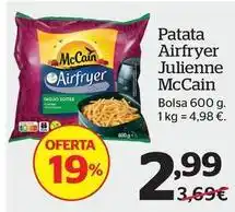 La Sirena Mccain - patata airfryer julienne oferta