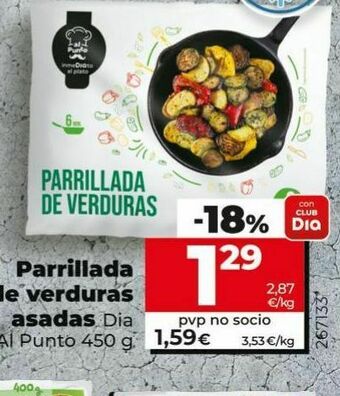 Dia Parrillada de verduras oferta
