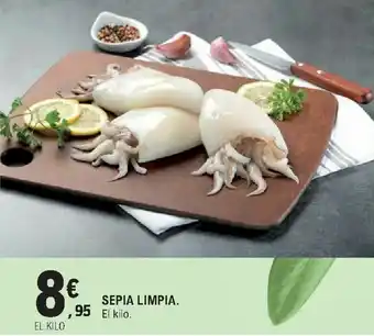 E.Leclerc Sepia Lumpia. El kilo. oferta