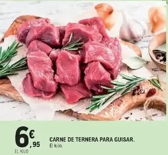 E.Leclerc Carne de Ternera Para Guisar. El Kilo oferta