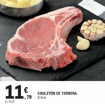 E.Leclerc Chuletón de Ternera. El Kilo. oferta