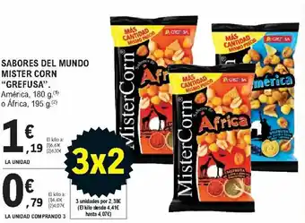 E.Leclerc Sabores Del Mundo Mister Corn "Grefusa" La Unidad Comprando 3 oferta