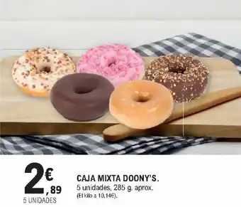E.Leclerc Caja Mixta Doony's 285 g. aprox. oferta