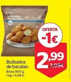 La Sirena Bunuelos de bacalao oferta