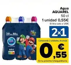 Carrefour Aquarel - agua oferta