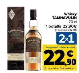 Carrefour Tamnavulin - whisky oferta