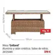 Bauhaus Mesa oferta