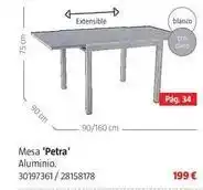 Bauhaus Mesa oferta