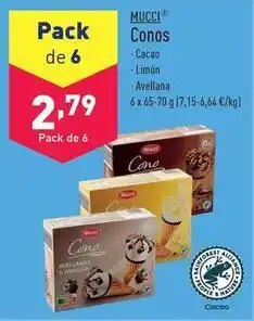 ALDI Mucci - conos oferta