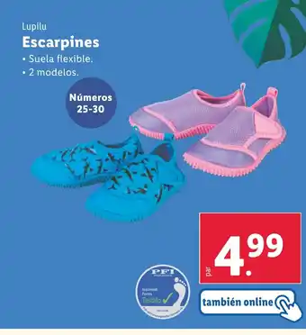 Lidl Lupilu Escarpines oferta