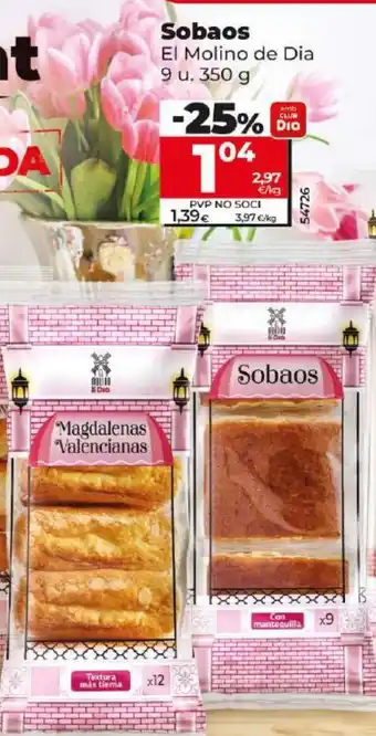 Dia Sobaos oferta