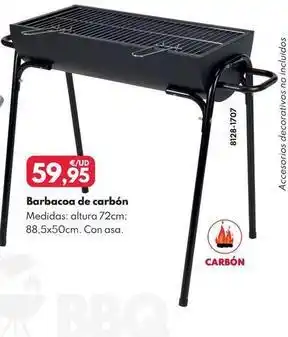 BricoCentro Barbacoa de carbón oferta