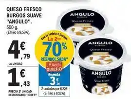 E.Leclerc Angulo - queso fresco burgos suave oferta