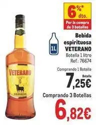 Makro Veterano - bebida espirituosa oferta