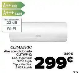 Carrefour Climatric - aire acondicionado clitwf-12 oferta