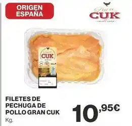 Supercor Gran cuk - filetes de pechuga de pollo oferta