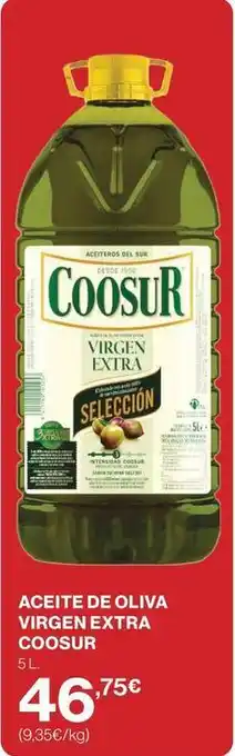 Supercor Coosur - aceite de oliva virgen extra oferta