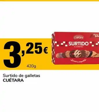 Supeco Surtido de galletas cuétara 420 g oferta