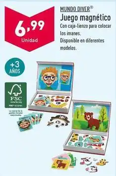 ALDI Mundo diver - juego magnetico oferta