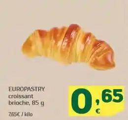 HiperDino Europastry - croissant brioche oferta