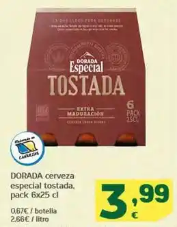 HiperDino Dorada - cerveza especial tostada oferta