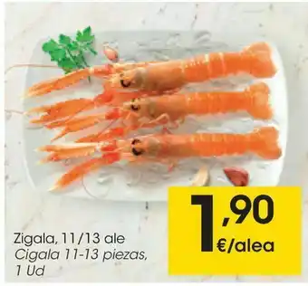 Eroski Cigala 11-13 piezas oferta