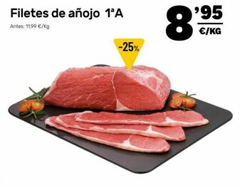 AhorraMas Filetes de añojo oferta