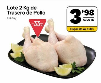AhorraMas Traseros de pollo oferta