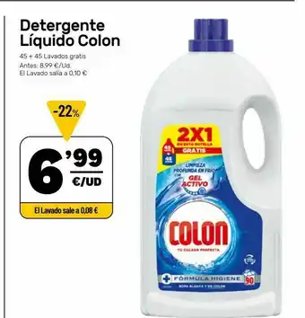AhorraMas Detergente líquido oferta