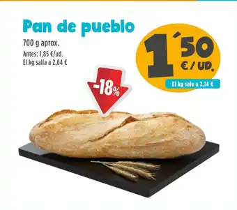 AhorraMas Pan de pueblo oferta