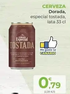 SPAR Gran Canaria Cerveza oferta