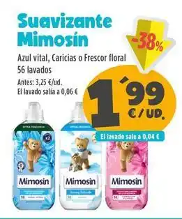 AhorraMas Mimosín - suavizante oferta