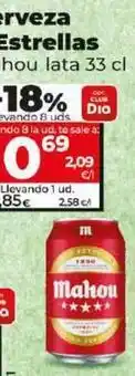 Dia Mahou - cerveza 5 estrellas oferta