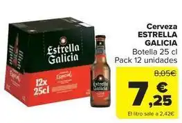 Carrefour Market Estrella galicia - cerveza oferta