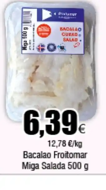FROIZ Bacalao Froitomar Miga Salada 500 g oferta