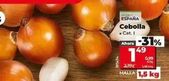 Alimerka Cebolla oferta