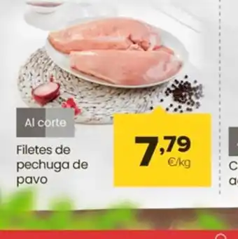 Autoservicios Familia Filetes de pechuga de pavo oferta