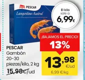 Autoservicios Familia PESCAR Gambón oferta