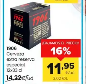 Autoservicios Familia Cerveza extra reserva especial, 12x33 cl oferta