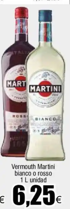 Froiz Vermouth Martini bianco o rosso 1 L unidad oferta