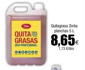 FROIZ Quitagrasa Zorka planchas 5 L oferta