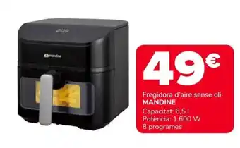 Supeco Fregidora d'aire sense oli MANDINE oferta