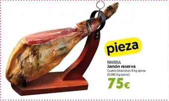 Hiper Usera NAVIDUL Jamón reserva oferta